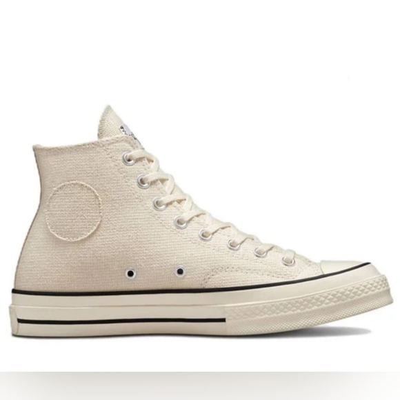 Converse X Stussy Fossil Pearl Chuck 70 High-Tops *NWT* - Picture 5 of 13